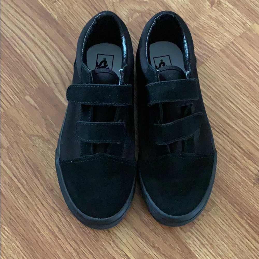 Black Kids VANS size 3